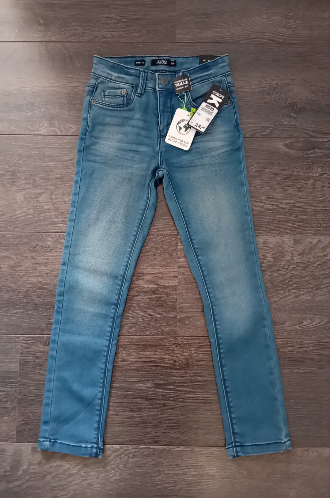 Jeans Europe Kids maat 128, Broek, Europe Kids, Nieuw, Ophalen of Verzenden