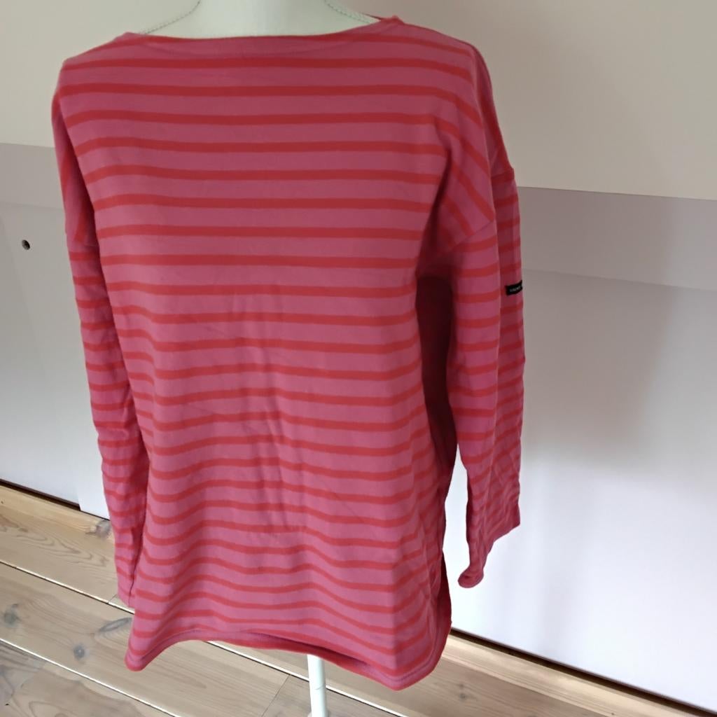 Saint James roze rood gestreepte trui maat m/l, Ophalen of Verzenden, Zo goed als nieuw, Rood