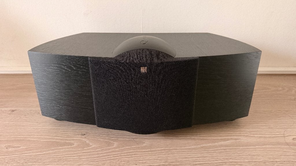 KEF Q9c (Black Ash) Centerspeaker, Gebruikt, Ophalen of Verzenden, 60 tot 120 watt, KEF