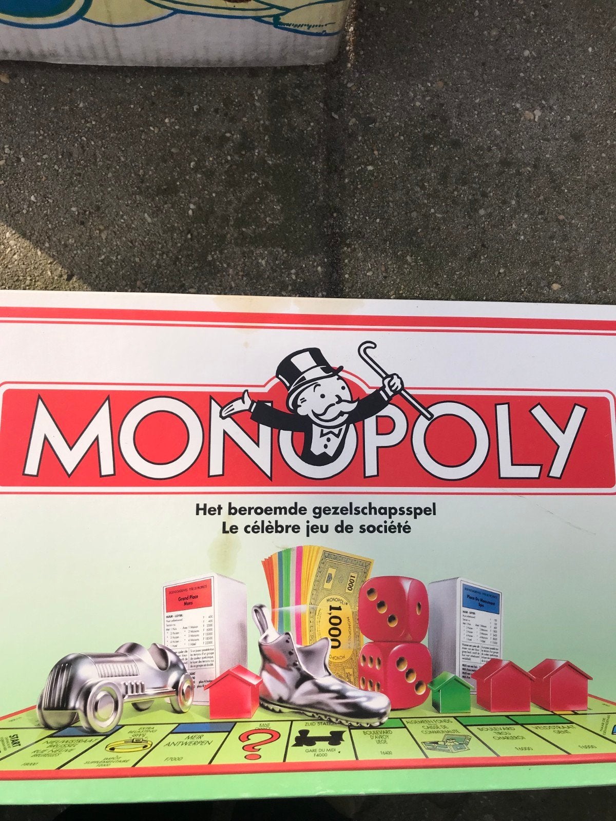 Monopoly Bordspel - België, Vijf spelers of meer, Ophalen of Verzenden, Nieuw, Parker