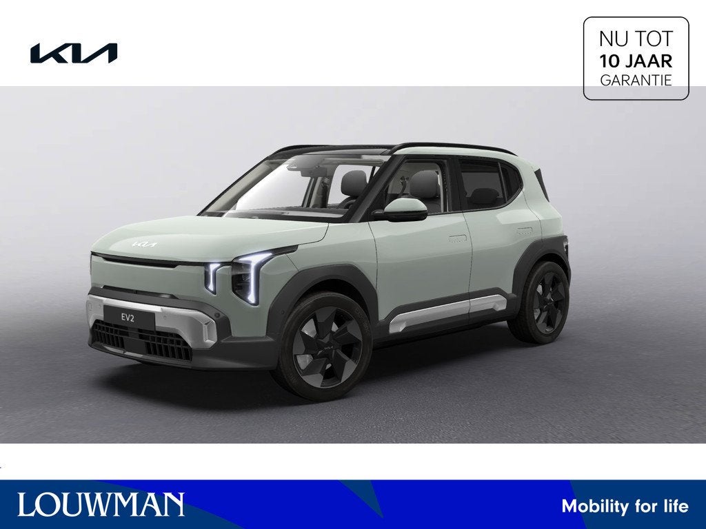 Kia EV2 Plus Advanced 42.2 kWh EV Tech Pack * Voorraadvoorde, Auto's, Kia, 12 maanden, Nieuw, SUV of Terreinwagen, Zilver of Grijs