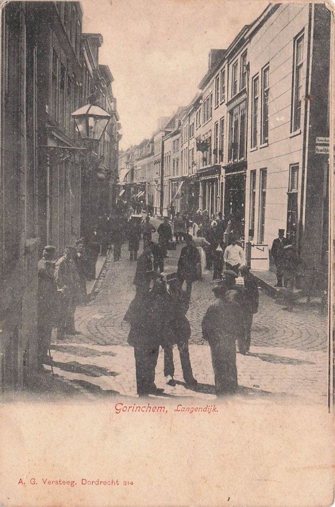 702-270-013 Gorinchem Langendijk, Verzenden, Voor 1920, Zuid-Holland