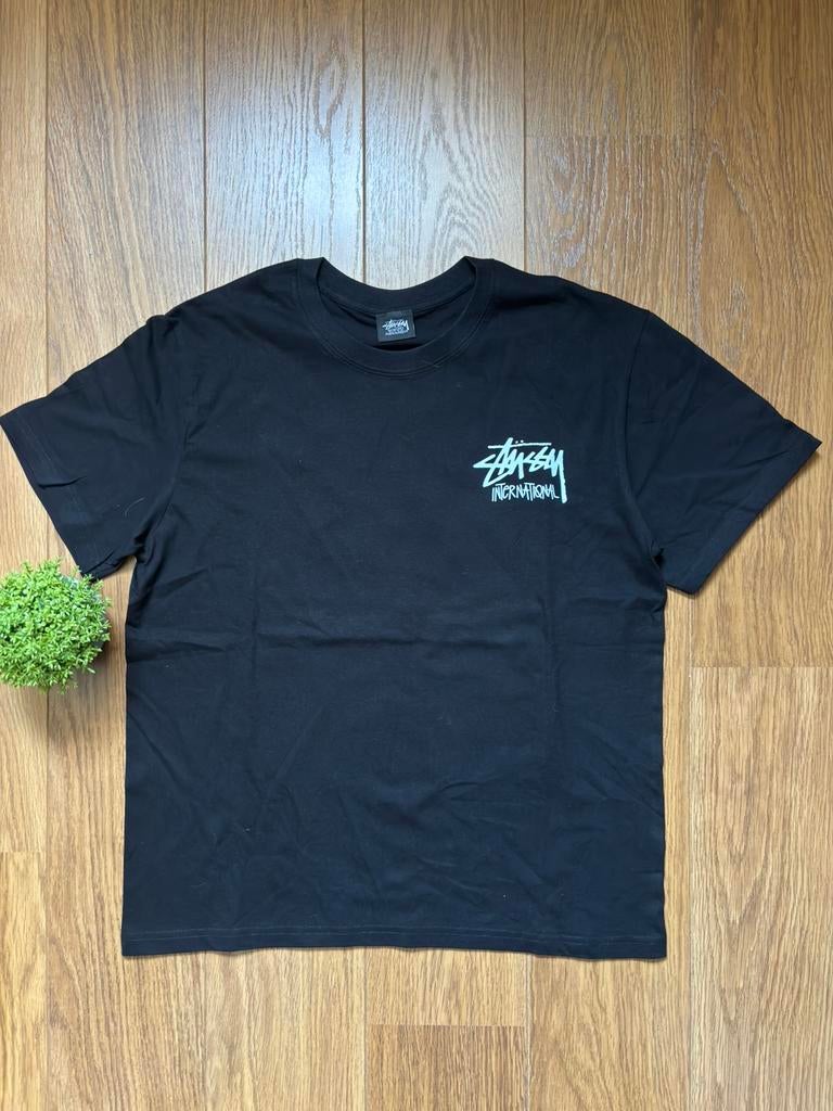 Stussy Shirt Maat M, Kleding | Heren, T-shirts, Verzenden, Nieuw, Maat 48/50 (M), Zwart