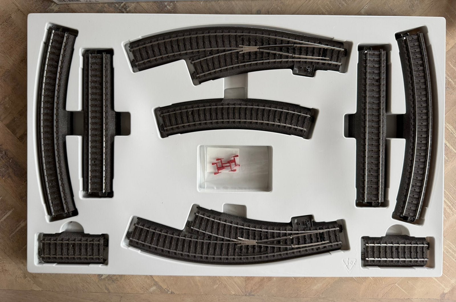 Märklin HO Uitbreidingspakket C4 voor C-rails, Hobby en Vrije tijd, Modeltreinen | H0, Wisselstroom, Rails, Ophalen of Verzenden