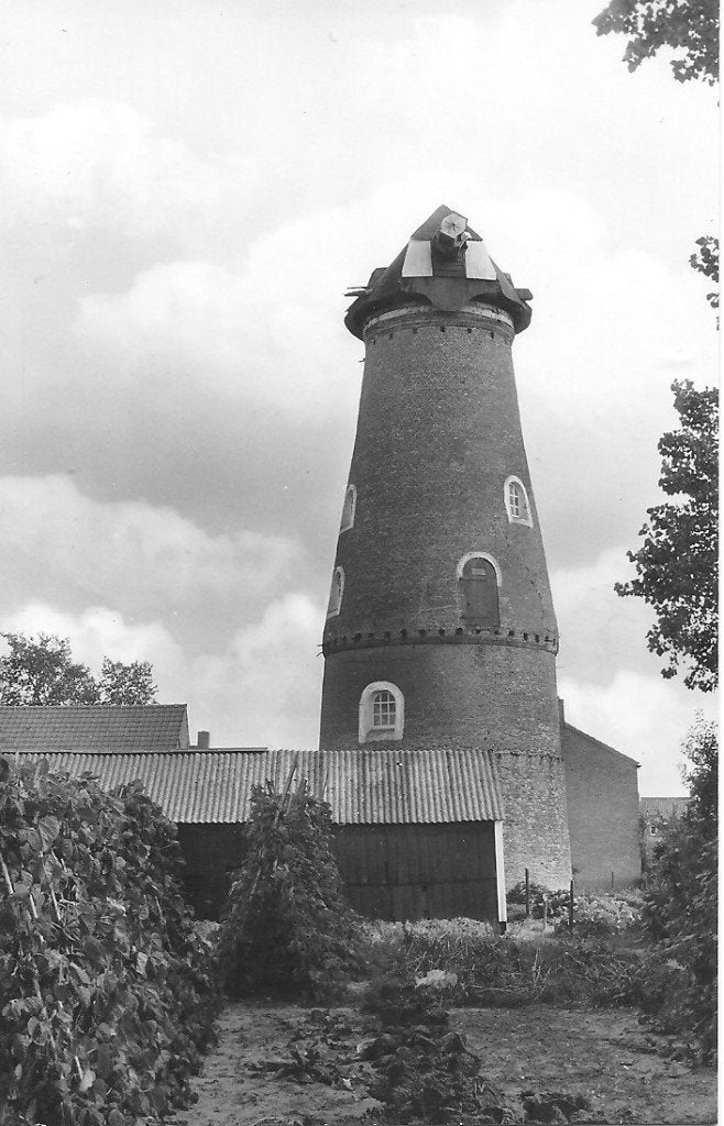 Ansichtkaart Korenmolen De Hoop, Heinkenszand (1972), Verzamelen, Ophalen of Verzenden, 1960 tot 1980, Ongelopen, Zeeland