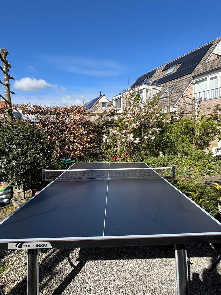 Tafeltennistafel wedstrijdformaat zwart Cornilleau, Ophalen, Zo goed als nieuw, Tafel Indoor, Wedstrijdformaat