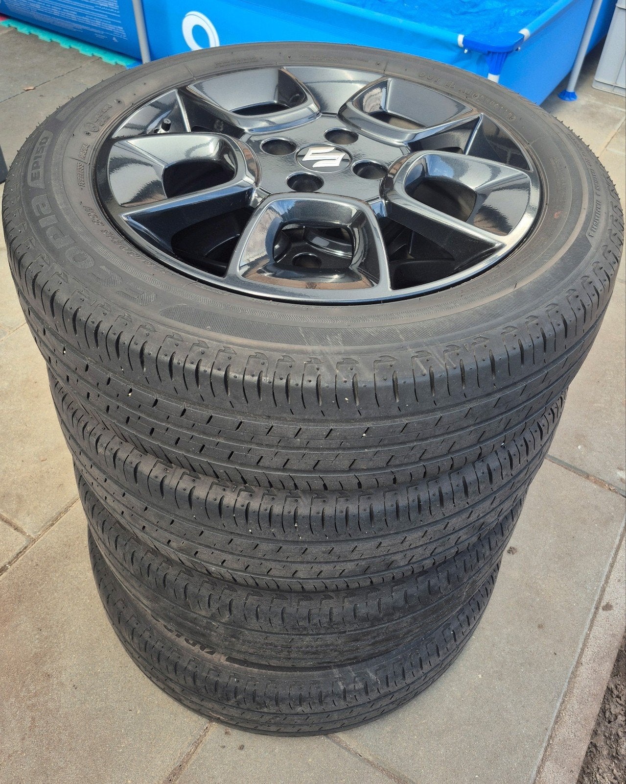 Originele Suzuki Ignis 16 inch velgen zomerset met sensoren, Ophalen