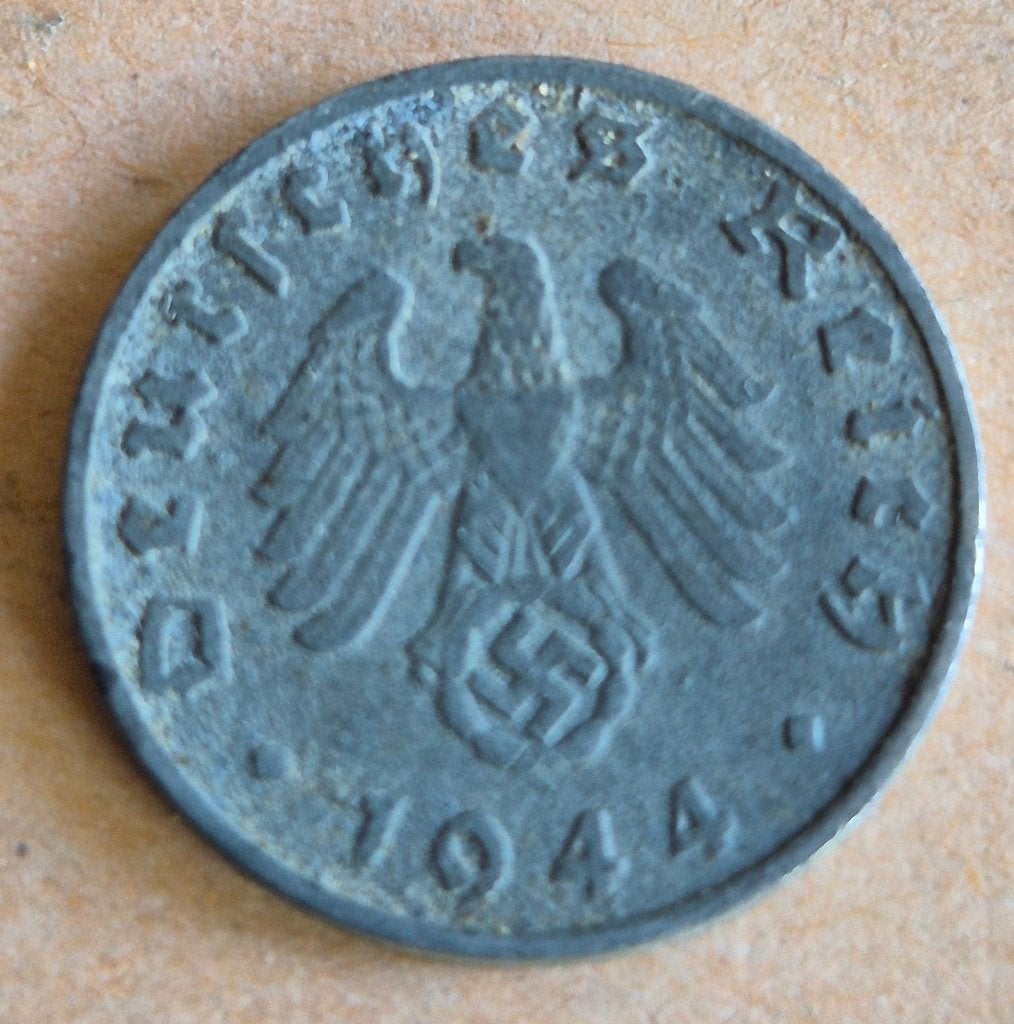 Duitse 1 cent munt 1944, Ophalen of Verzenden, Duitsland