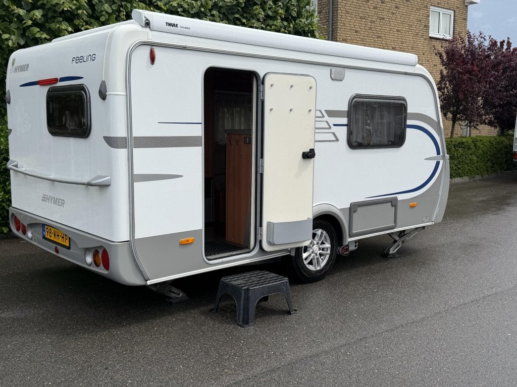 Eriba Feeling 390 Mover,Thule 6300, Enkele bedden, Rondzit, Tot en met 2, Bedrijf, 750 - 1000 kg