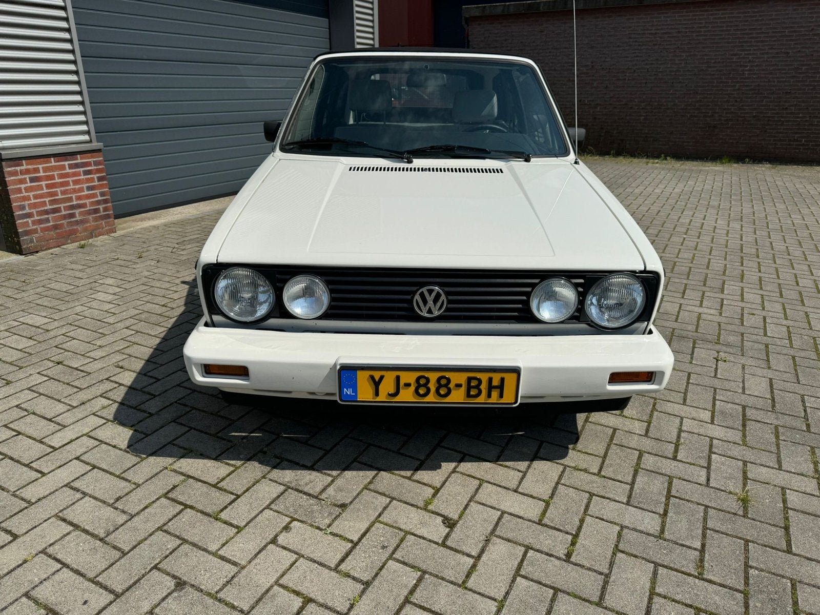 Volkswagen Golf 1.8 Cabriolet 1990 Wit, foto 4