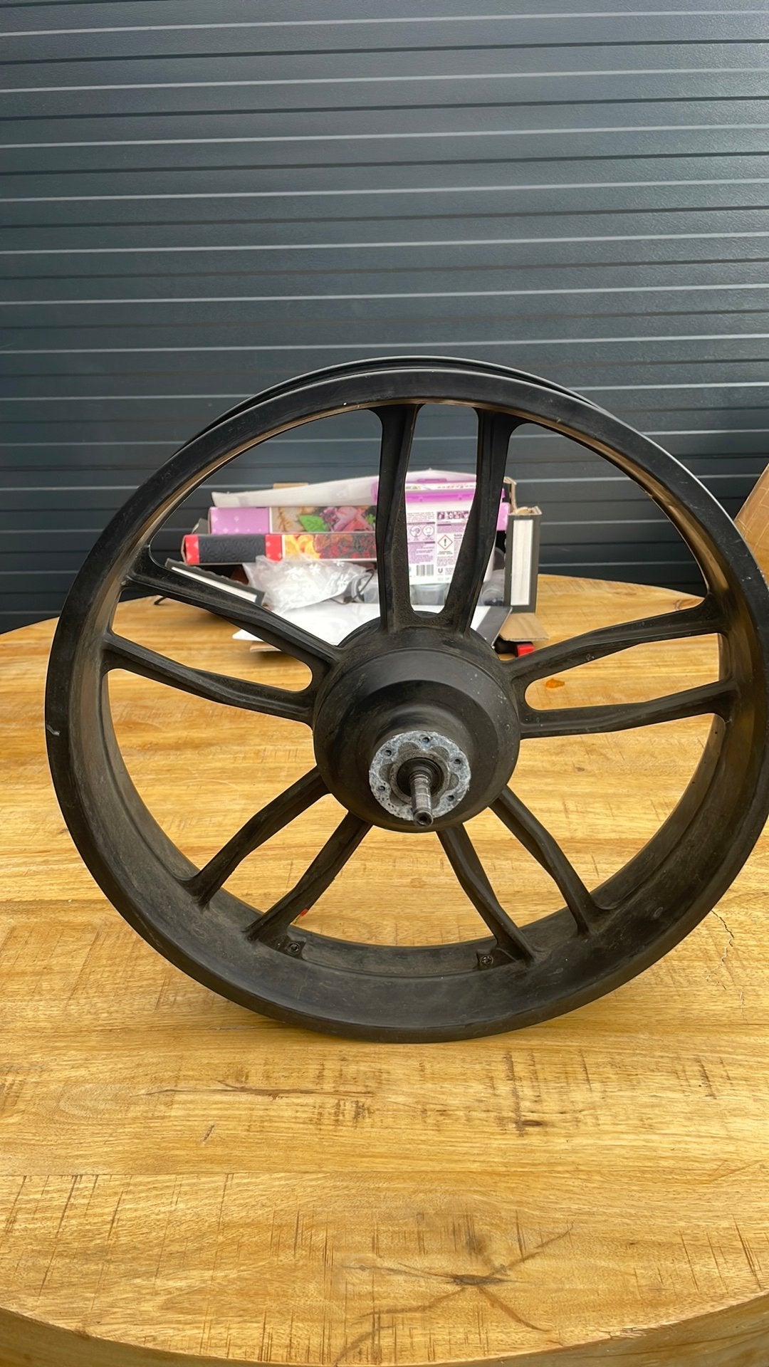Ouxi achter wiel motor defect, Fietsen en Brommers, Zo goed als nieuw, Ophalen, Wiel, Fatbike