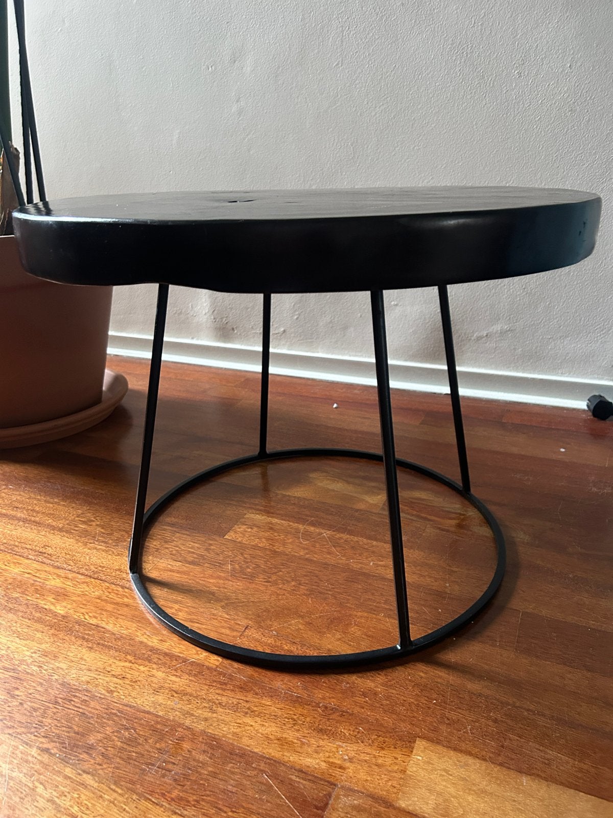 Salontafel van Dutchbone, Huis en Inrichting, Tafels | Salontafels, Ophalen, Minder dan 50 cm, Gebruikt, Rond