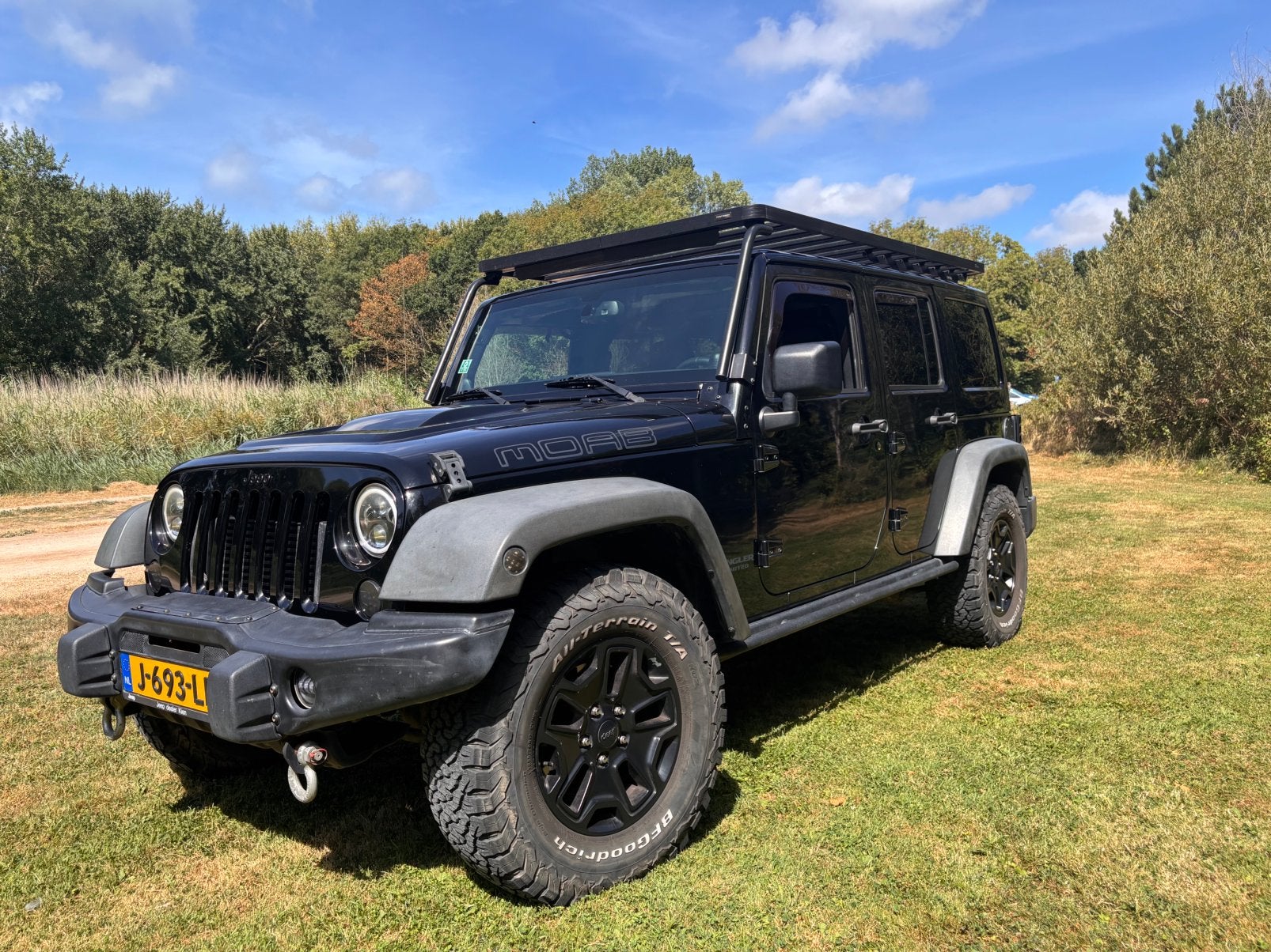 Jeep Wrangler 2.8 CRD MOAB 4D Aut. 2013, ORIGEEL NL + NAP, Automaat, Euro 5, Zwart, 4 cilinders