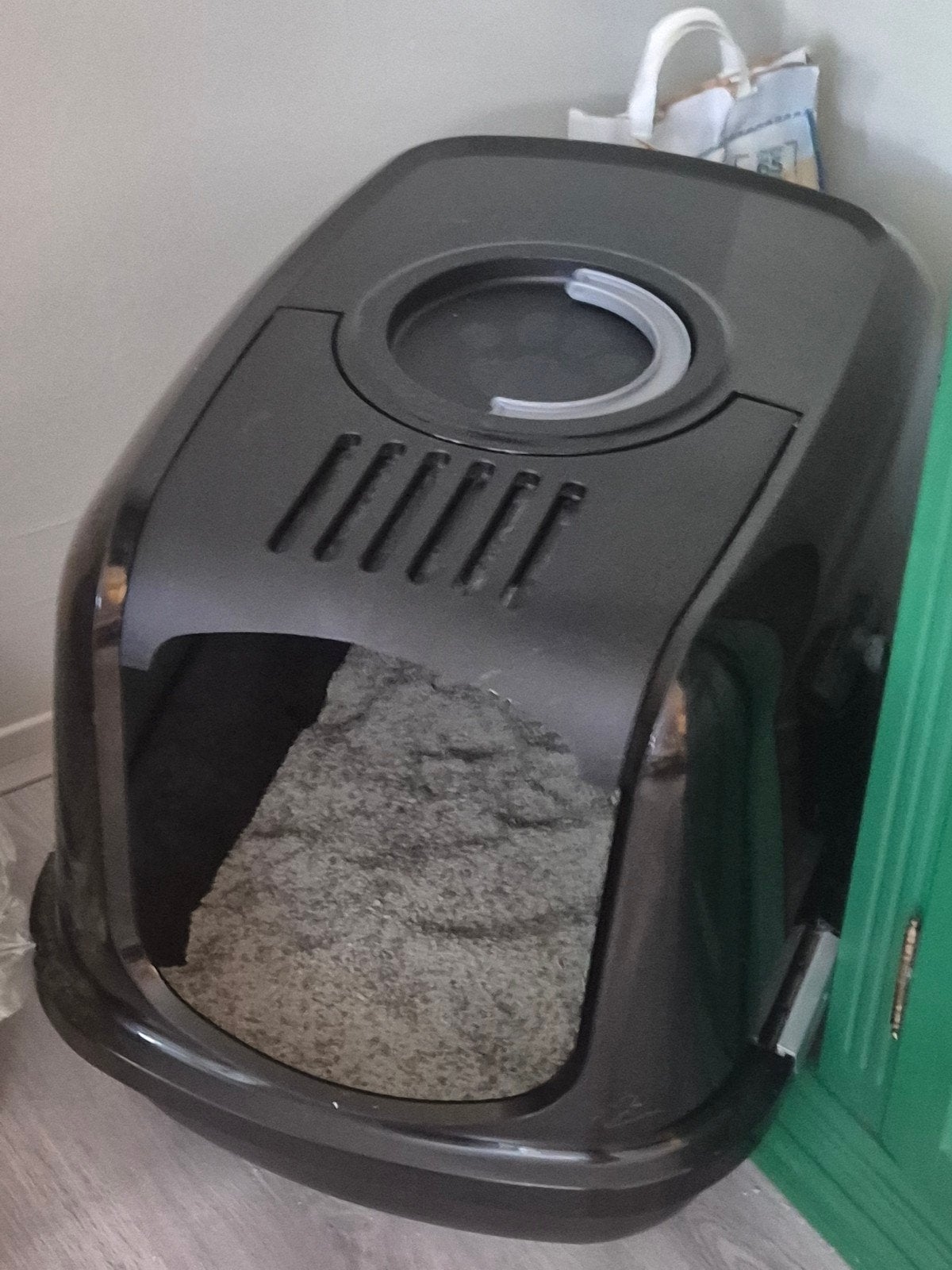 kattenbak met grit, Ophalen, Zo goed als nieuw