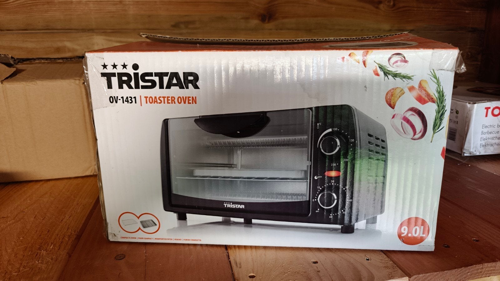 Tristar OV-1431 Compacte Elektrische Oven 9L - Nieuw in doo, Witgoed en Apparatuur, Ovens, Ophalen, Nieuw