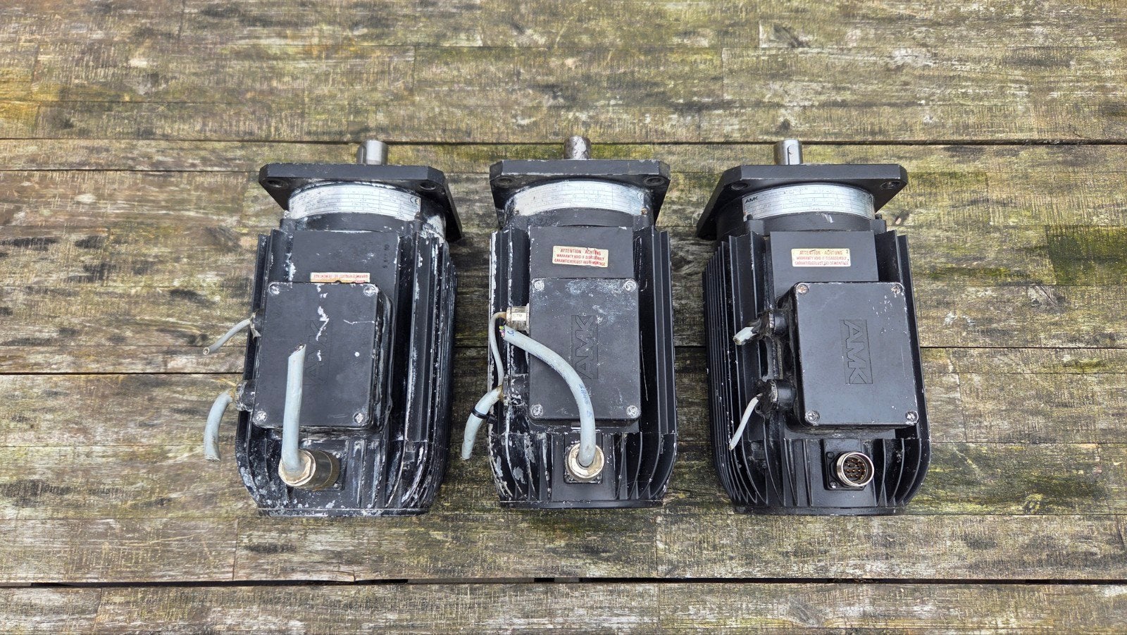 AMK Servomotoren en Servo drives, Ophalen, Gebruikt