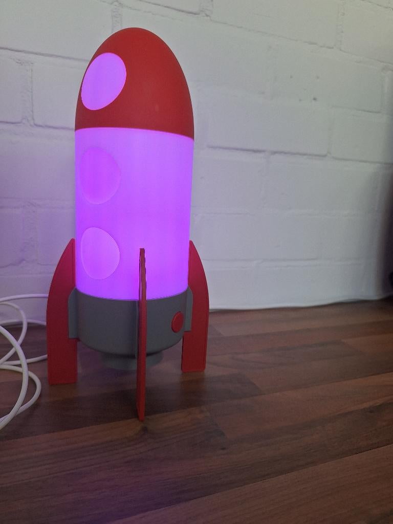 AFTONSPARV,  raket ikea lamp 2de hands, Ophalen of Verzenden, Zo goed als nieuw, Lamp
