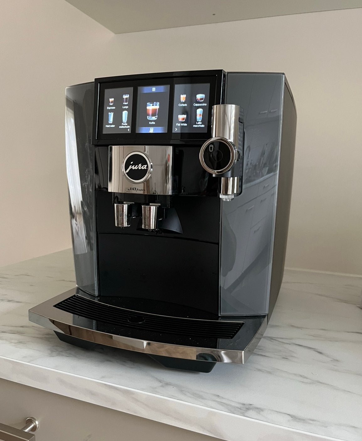 Jura J10 Twin koffiemachine, Afneembaar waterreservoir, 10 kopjes of meer, Nieuw, Ophalen of Verzenden