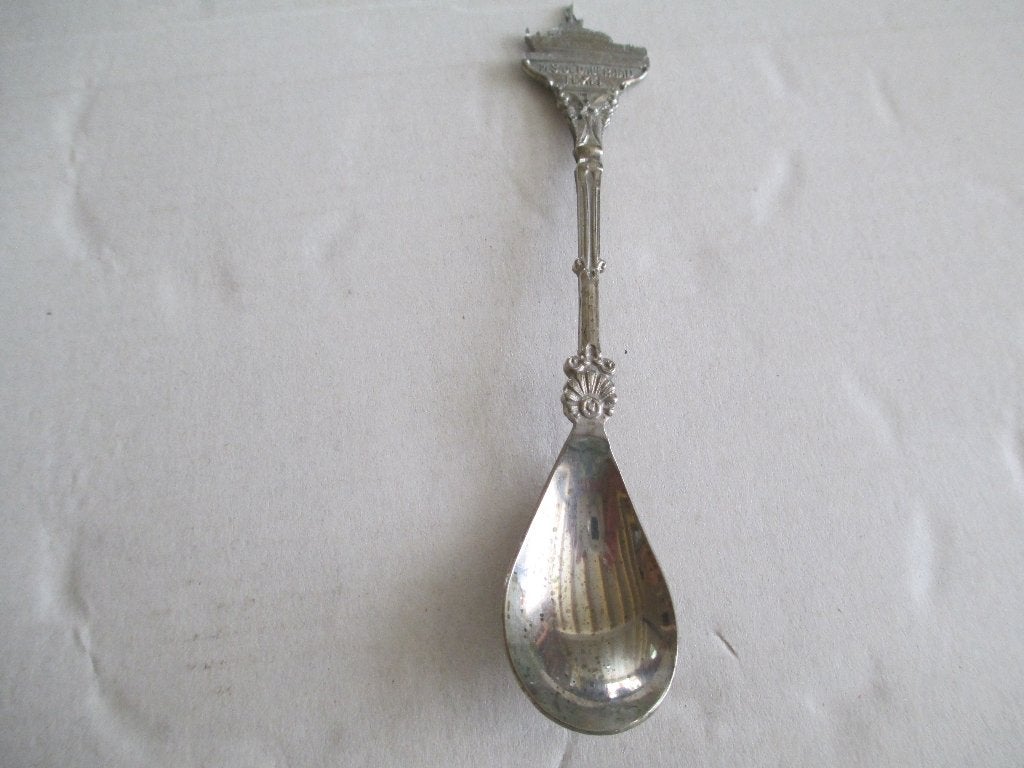 lepeltje m.s. de dageraad texel, Ophalen of Verzenden, Gebruikt, Rvs of Chroom