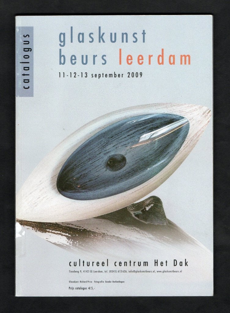 Catalogus Glaskunst Beurs Leerdam 2009., Ophalen of Verzenden, Zo goed als nieuw