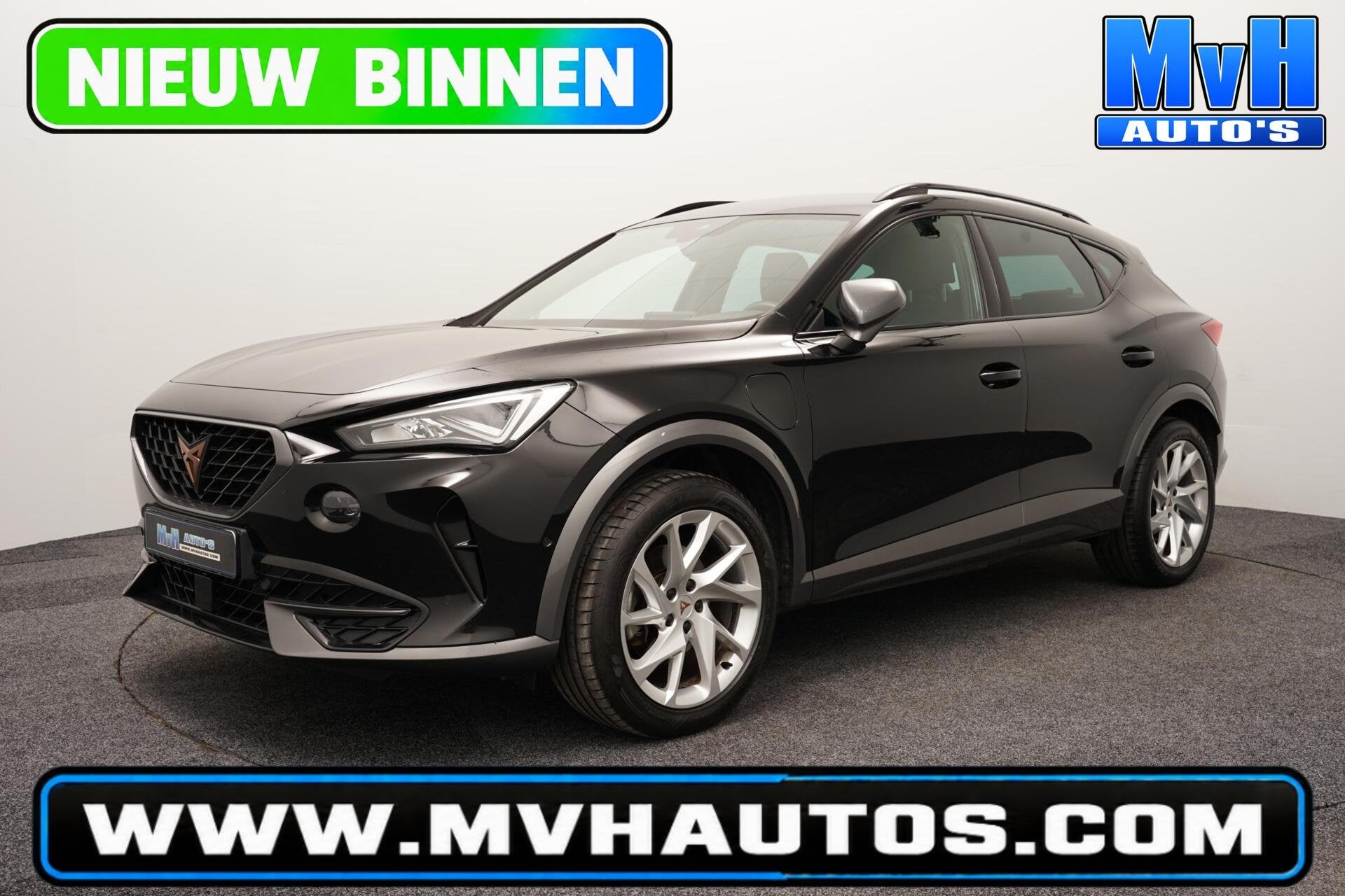 CUPRA Formentor 1.4 PHEV Business|STUUR/STOELVW|CAM|SOH97%, Auto's, Dealer onderhouden, Stof, Gebruikt, Zwart