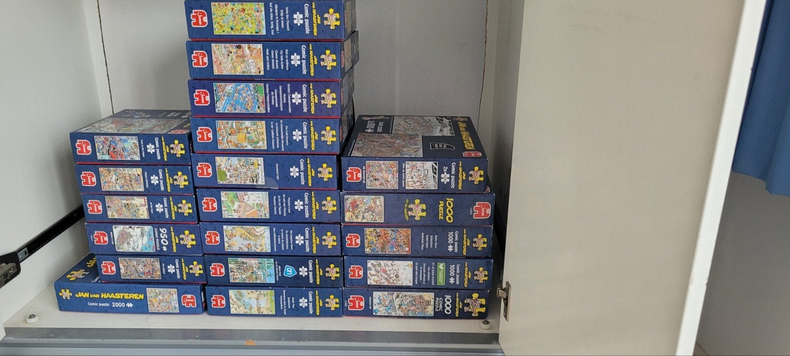 jan v haasterenpuzzels in 1 koop, Hobby en Vrije tijd, Ophalen, 500 t/m 1500 stukjes