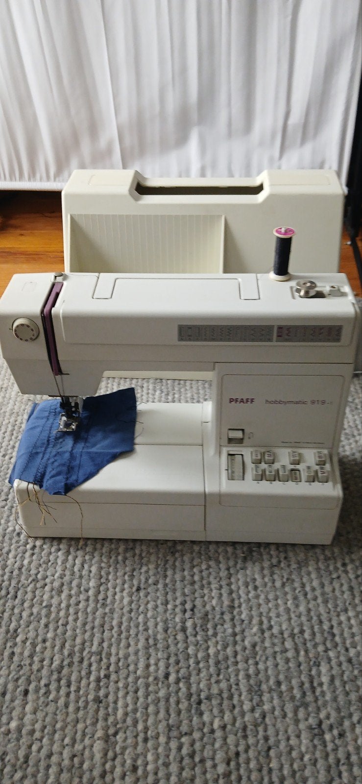 Pfaff hobbymatic 919-1 naaimachine, Hobby en Vrije tijd, Naaimachines en Toebehoren, Ophalen of Verzenden, Naaimachine, Industrieel