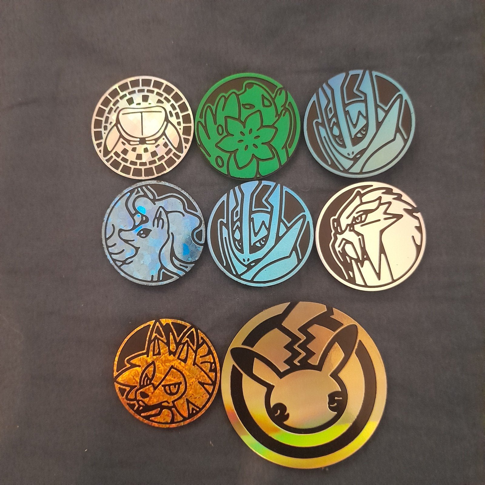 Pokémon munten - Diverse designs en maten, Ophalen of Verzenden, Gebruikt, Overige typen