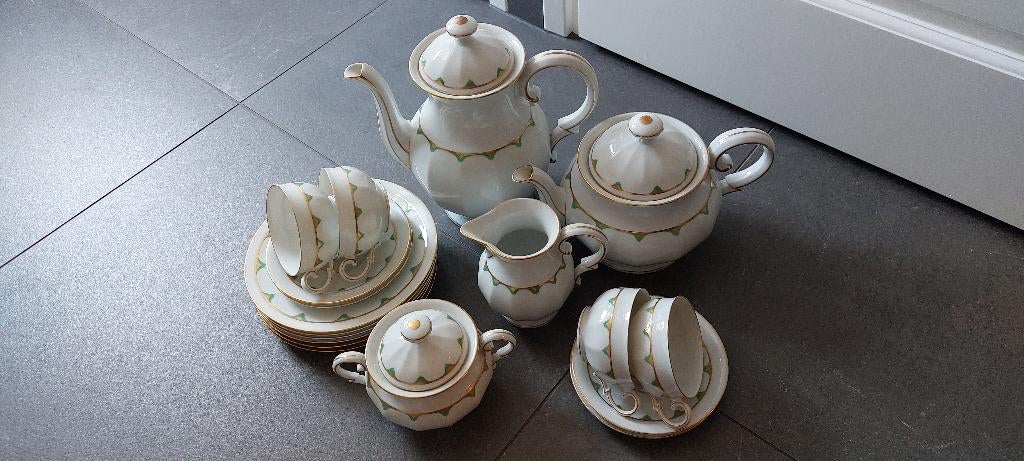 Brocante thee-/koffieservies, Ophalen