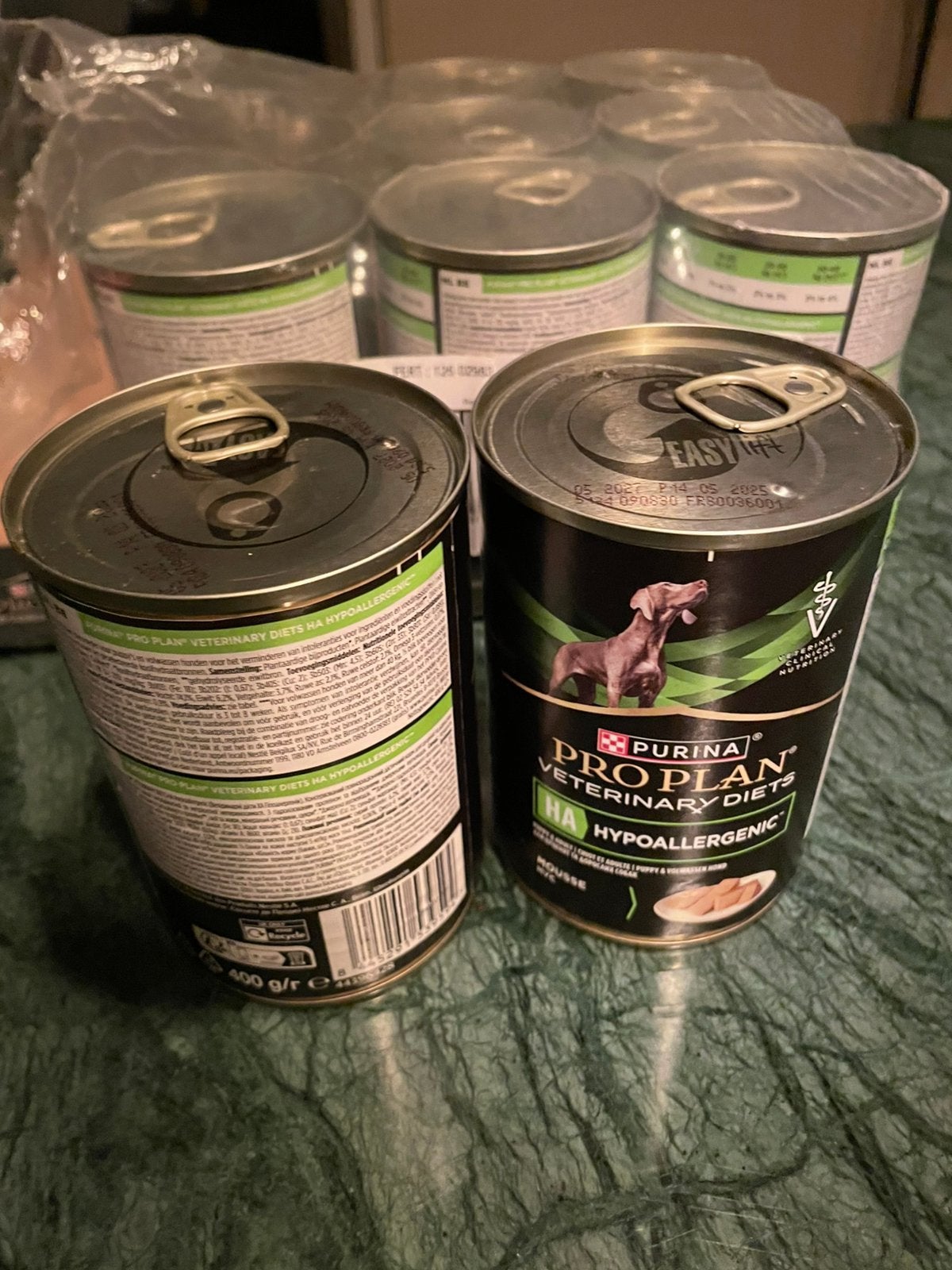 9x blikken Purina Pro Plan Veterinar Hypoallergenic 400 gram, Ophalen, Hond