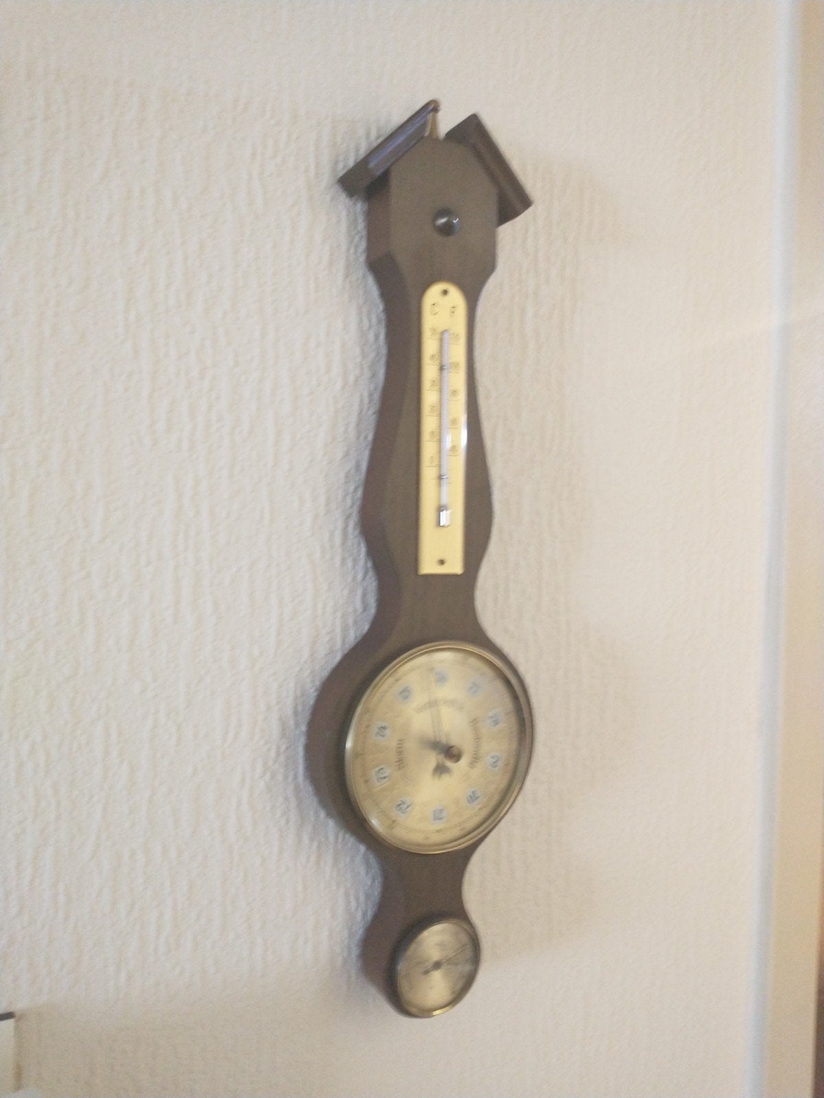 Barometer, Ophalen