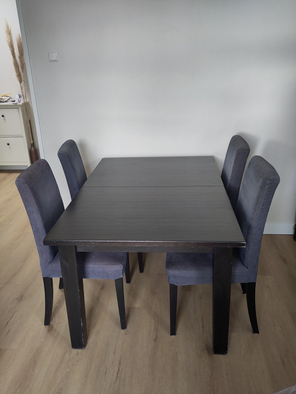 IKEA STORNÄS eettafel – Uitschuifbaar (zwartbruin), Vijf personen of meer, 150 tot 200 cm, Rechthoekig, 50 tot 100 cm
