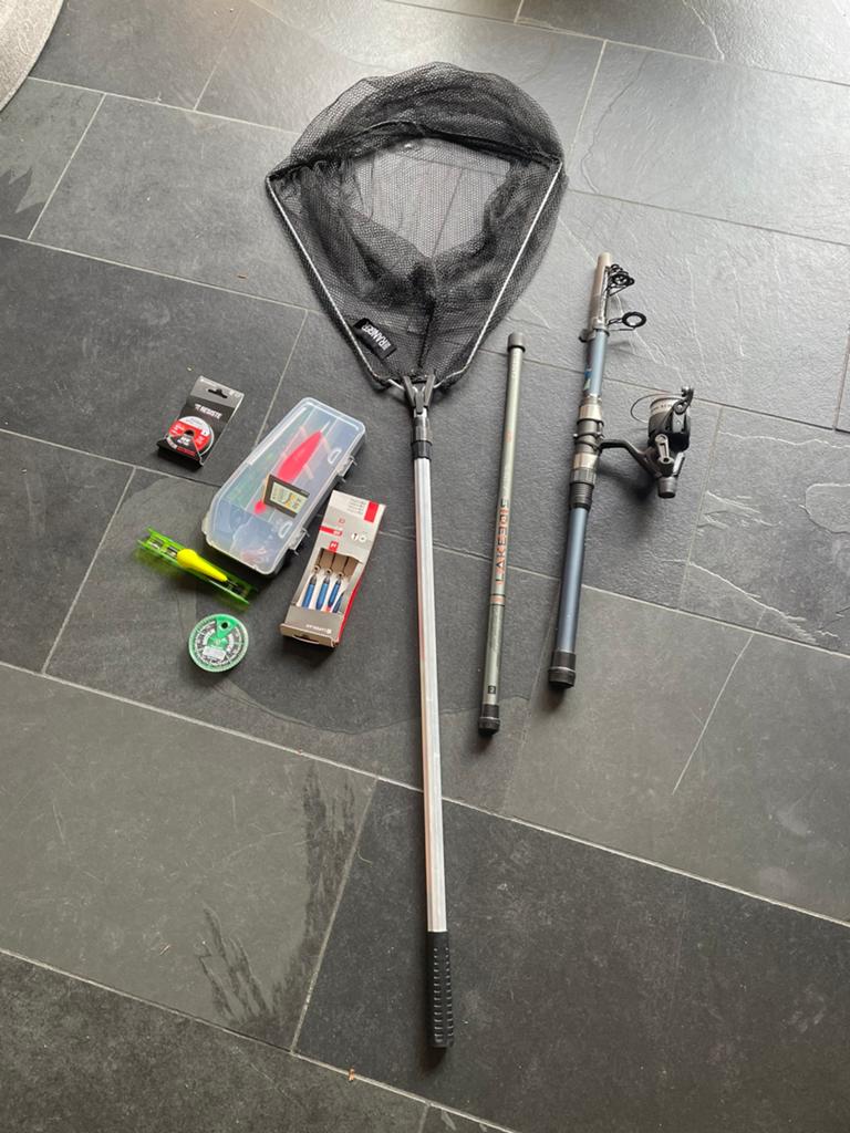 Hengel set beginners, Ophalen, Zo goed als nieuw, Werphengel