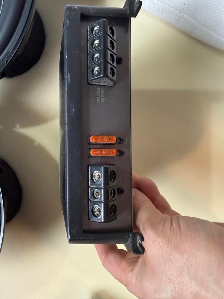 Pioneer Subwoofer Set 2x 1500W met Versterker, Overige merken, Gebruikt, Subwoofer, Ophalen of Verzenden