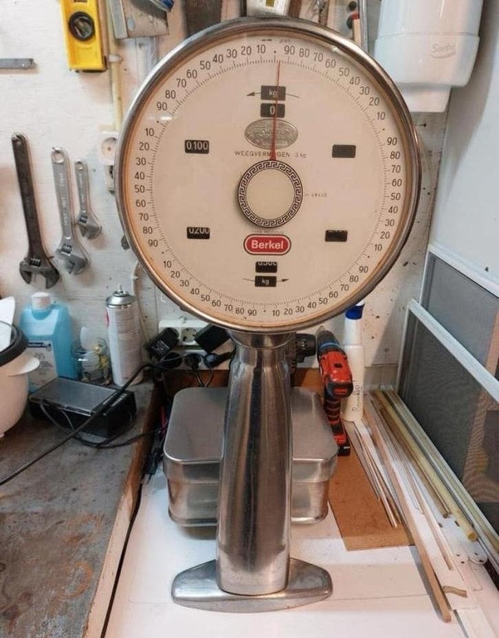 Berkel Weegschaal - Zware Kwaliteit, Gebruikt, Winkelweegschaal, Ophalen of Verzenden, 10 tot 50 kg
