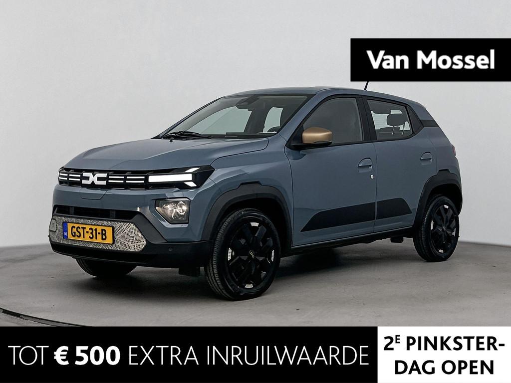 Dacia Spring Extreme 26.8 kWh 65PK | DC Snellader | Achterui, Auto's, Dacia, Gebruikt, Leder en Stof, Origineel Nederlands, Parkeersensor