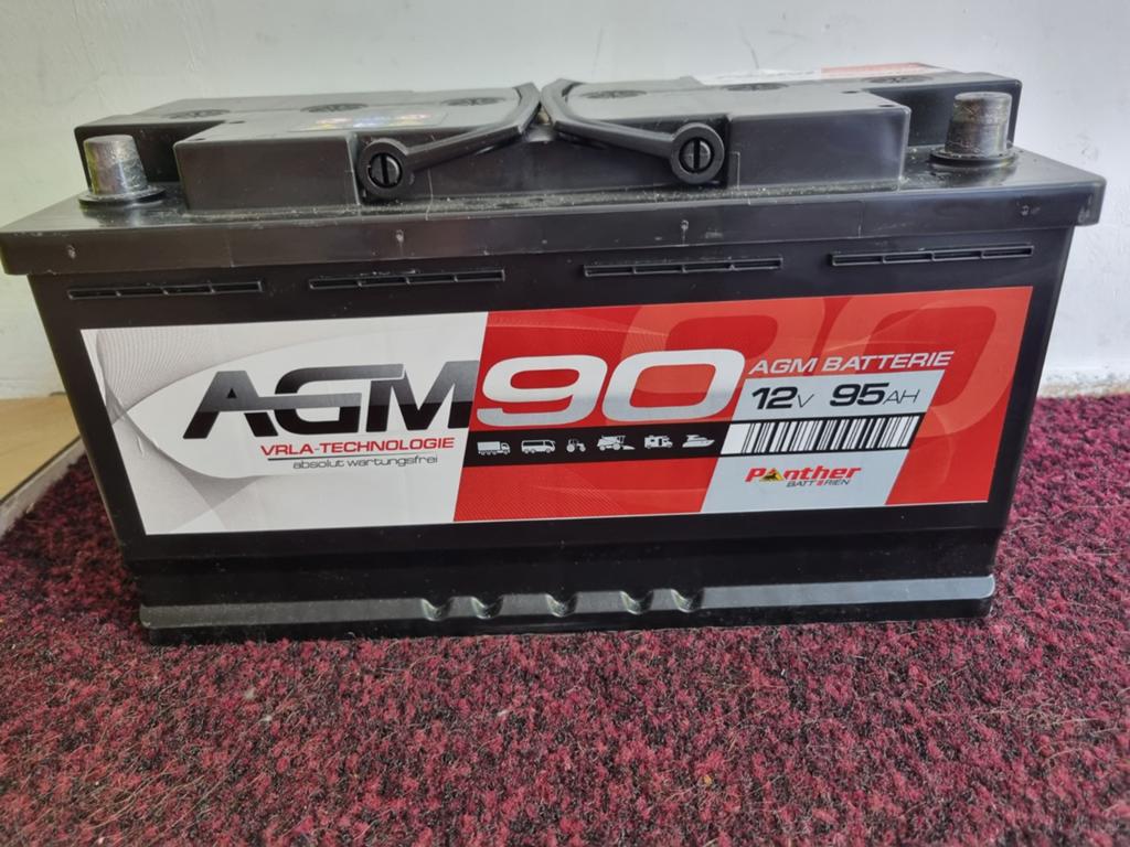 AGM accu 12v 95ah Panther, Auto-onderdelen, Accu's en Toebehoren, Ophalen