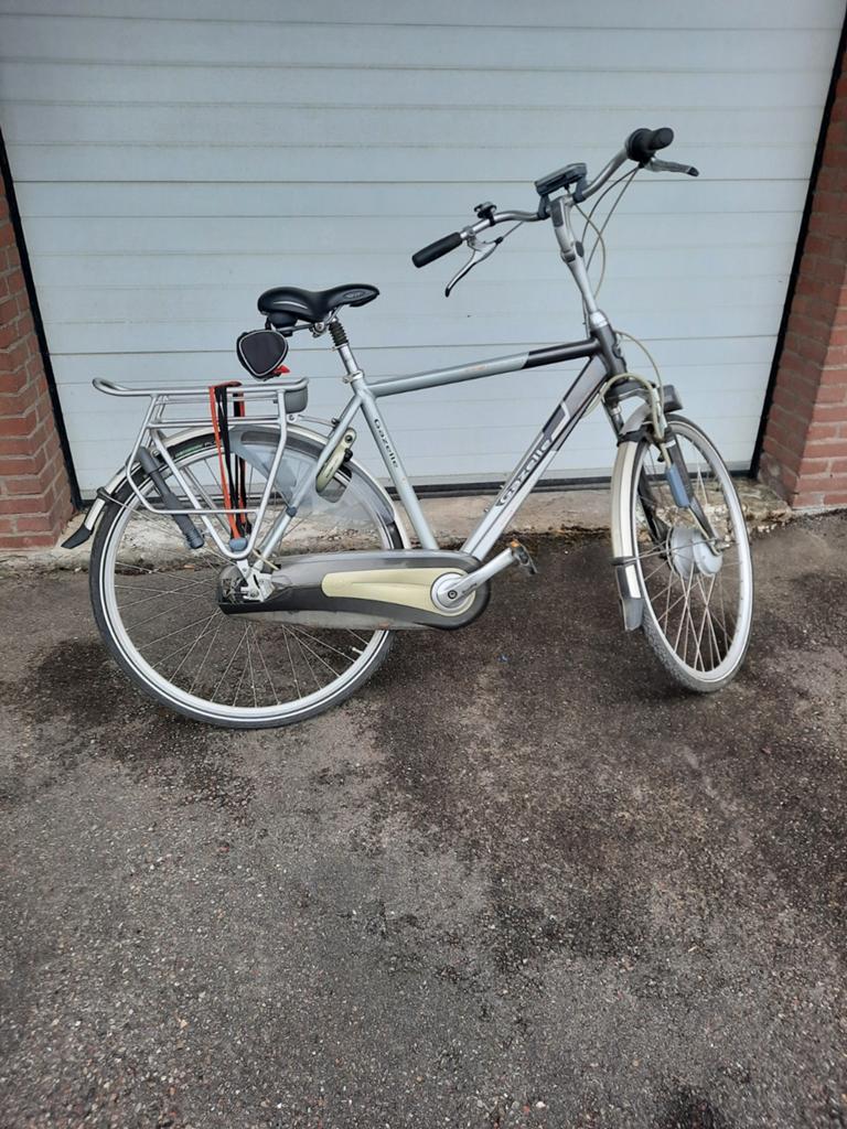 Gazelle fiets, Ophalen