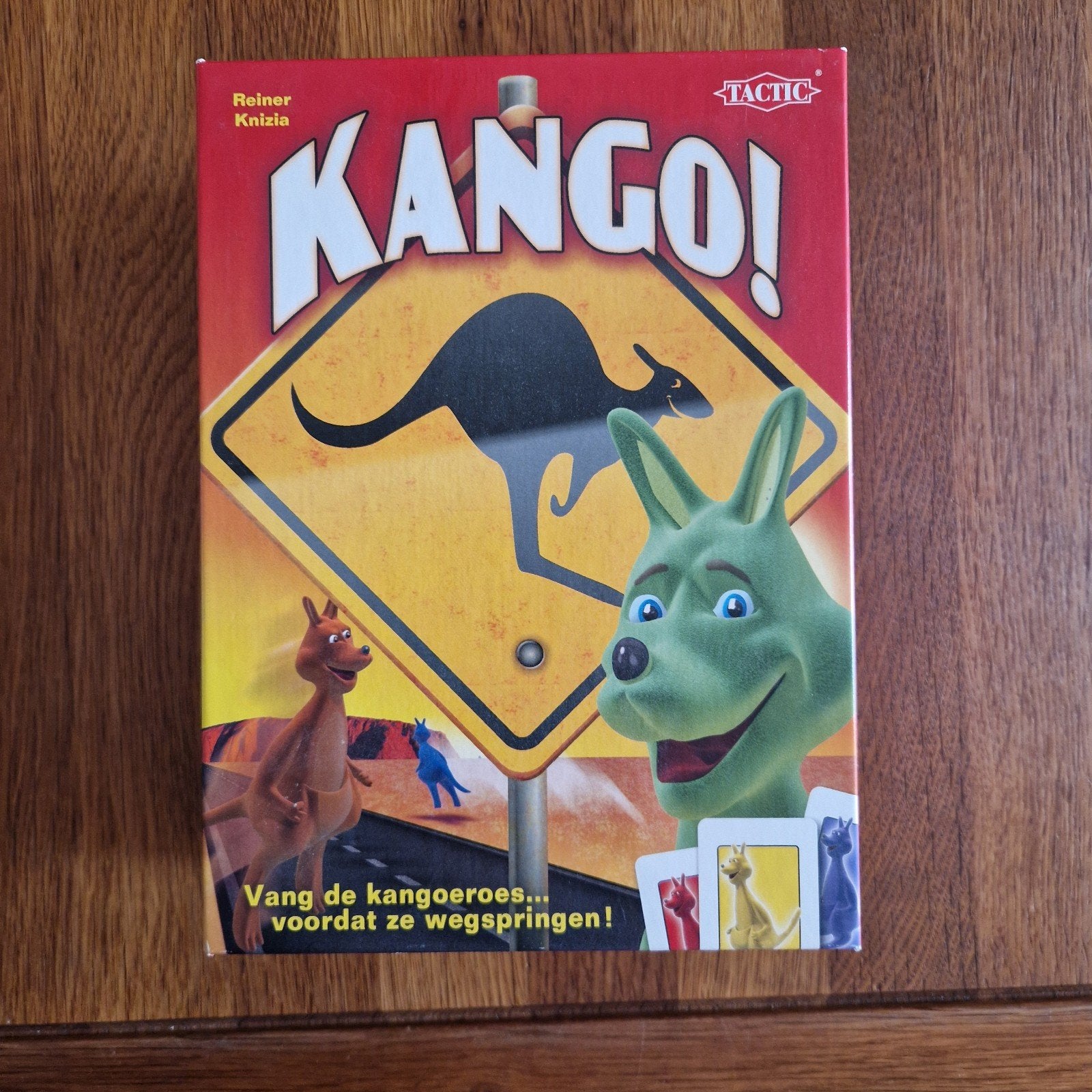 Kango! Bordspel van Tactic - Vang de kangoeroes!, Hobby en Vrije tijd, Drie of vier spelers, Ophalen of Verzenden, Gebruikt, Tactic