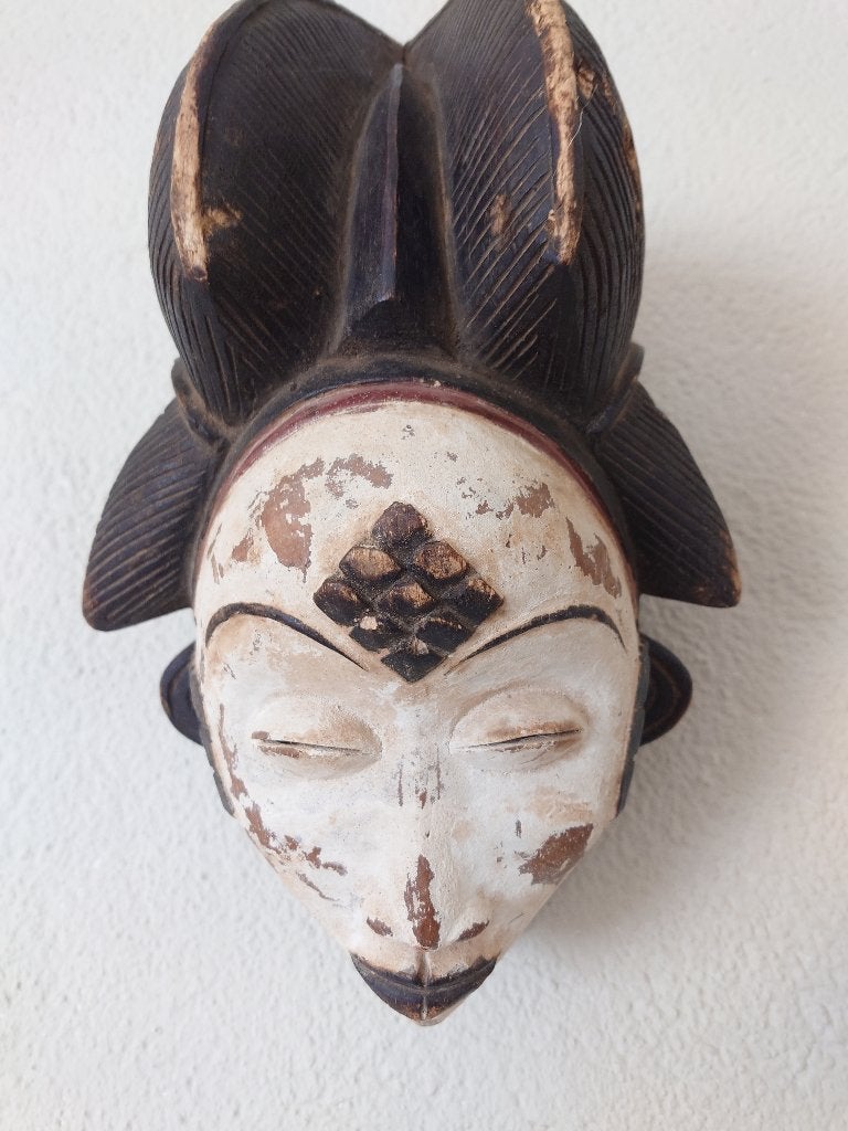 Punu masker/ Bantouvolk centraal afrika, Verzenden