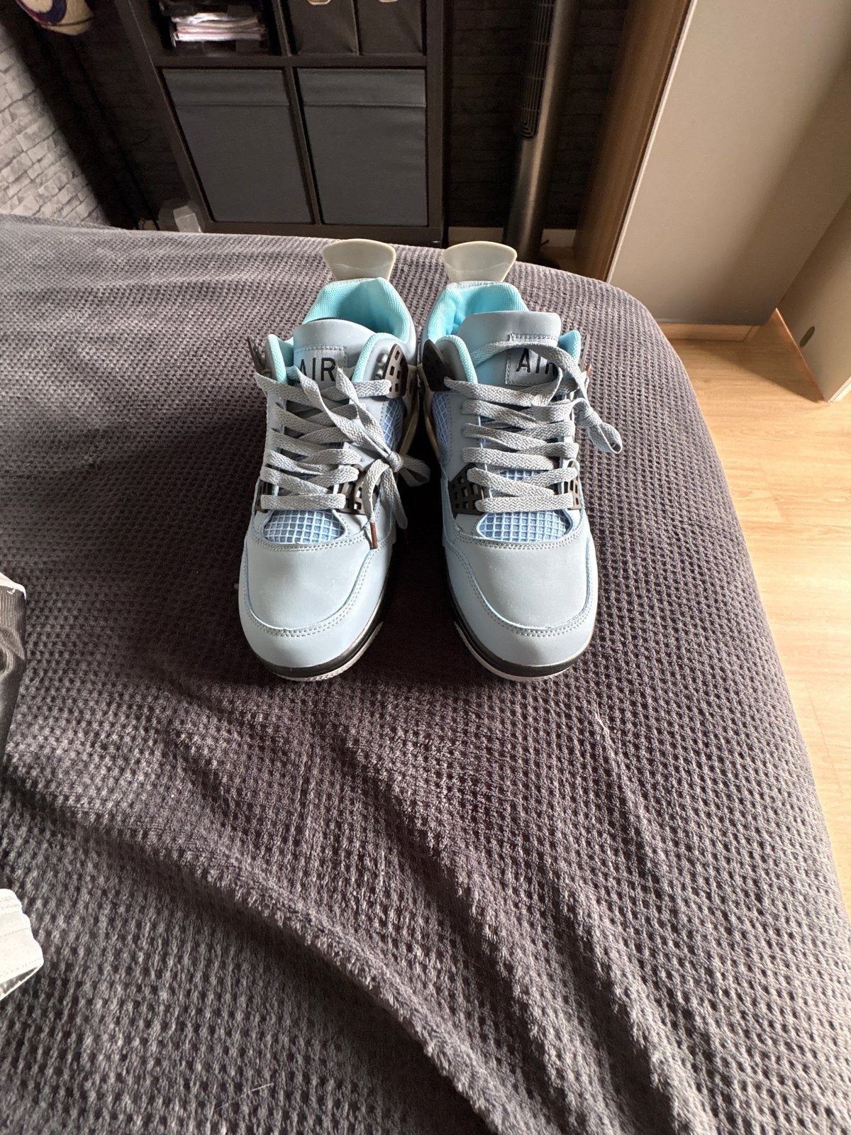 Blauwe Jordans - Stijlvolle Sneakers, Ophalen of Verzenden, Zo goed als nieuw, Blauw, Sneakers of Gympen