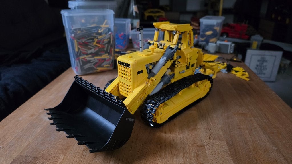 Lego Moc Caterpillar 983 Tracked Loader mani91, Lego, Ophalen of Verzenden, Zo goed als nieuw, Complete set