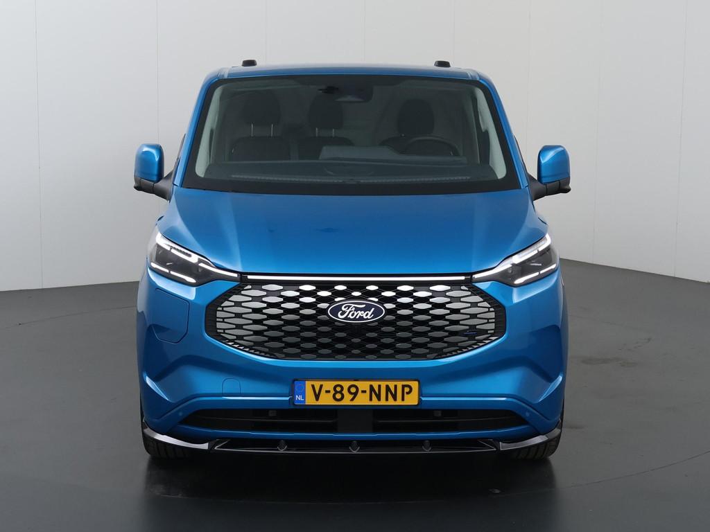 Ford E-Transit Custom 320 | L2 H1 | LIMITED | 65 kWh | 328 K, Auto's, Bestelauto's, Automaat, Gebruikt, 470 min, 218 pk