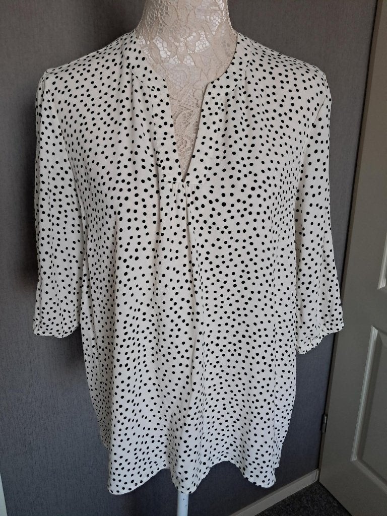Blouse Part Two  Kleur : Wit maat : 40, Maat 38/40 (M), Part Two, Wit, Nieuw