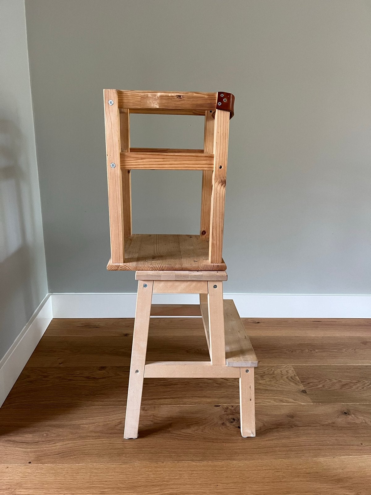 Houten Kinderkrukje / Opstapje, Huis en Inrichting, Ophalen of Verzenden, Gebruikt, Hout