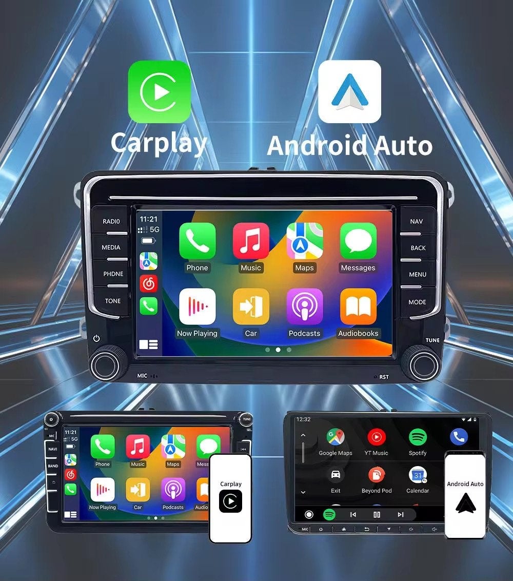Android 13 Infotainmentsysteem 7" CarPlay/Android Auto, Ophalen of Verzenden, Nieuw