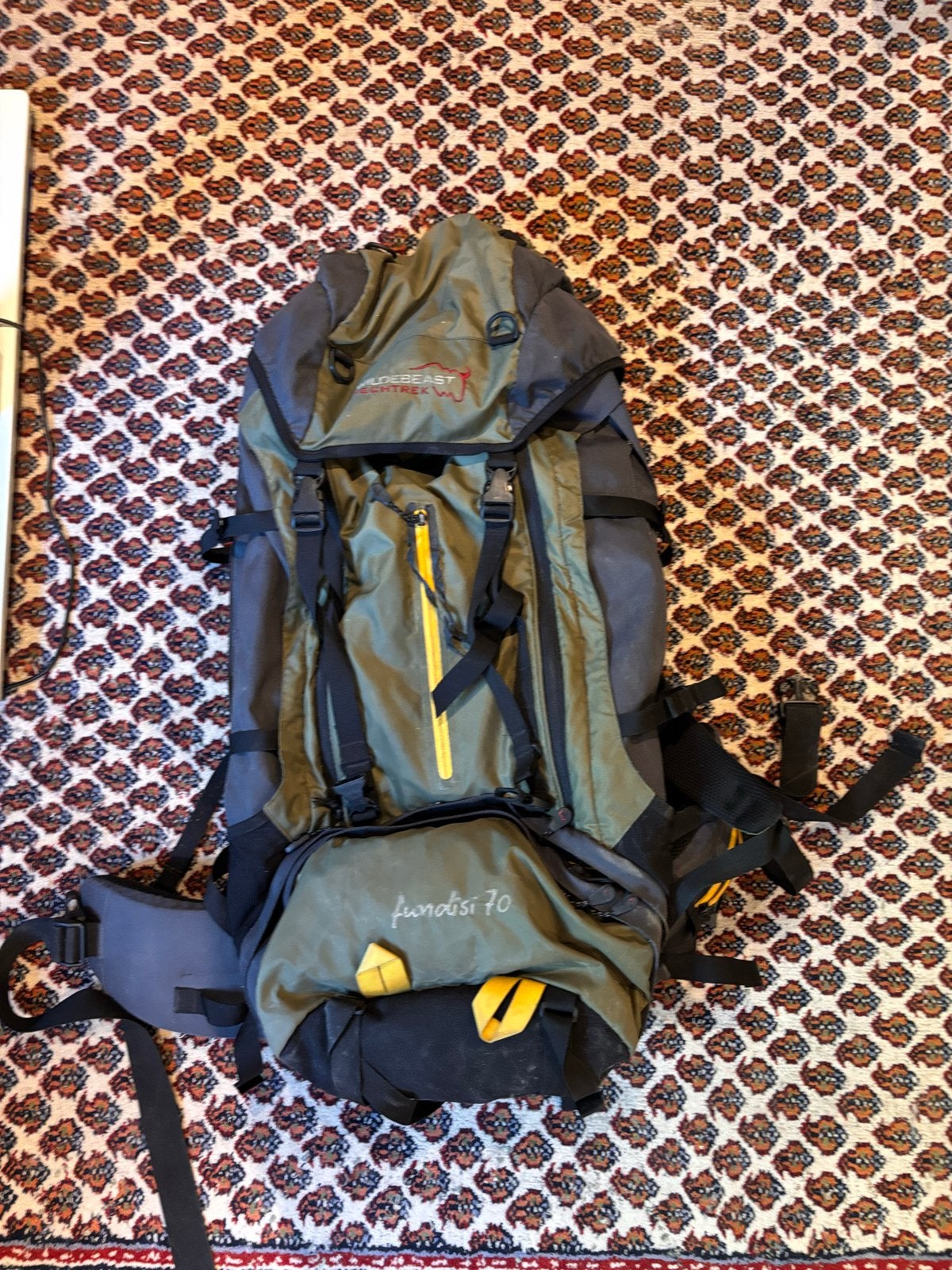 Wildbeast Furotisi 70 Trekking Rugzak - Gebruikt, Sport en Fitness, Bergsport en Wandelen, Ophalen, Gebruikt, Rugzak