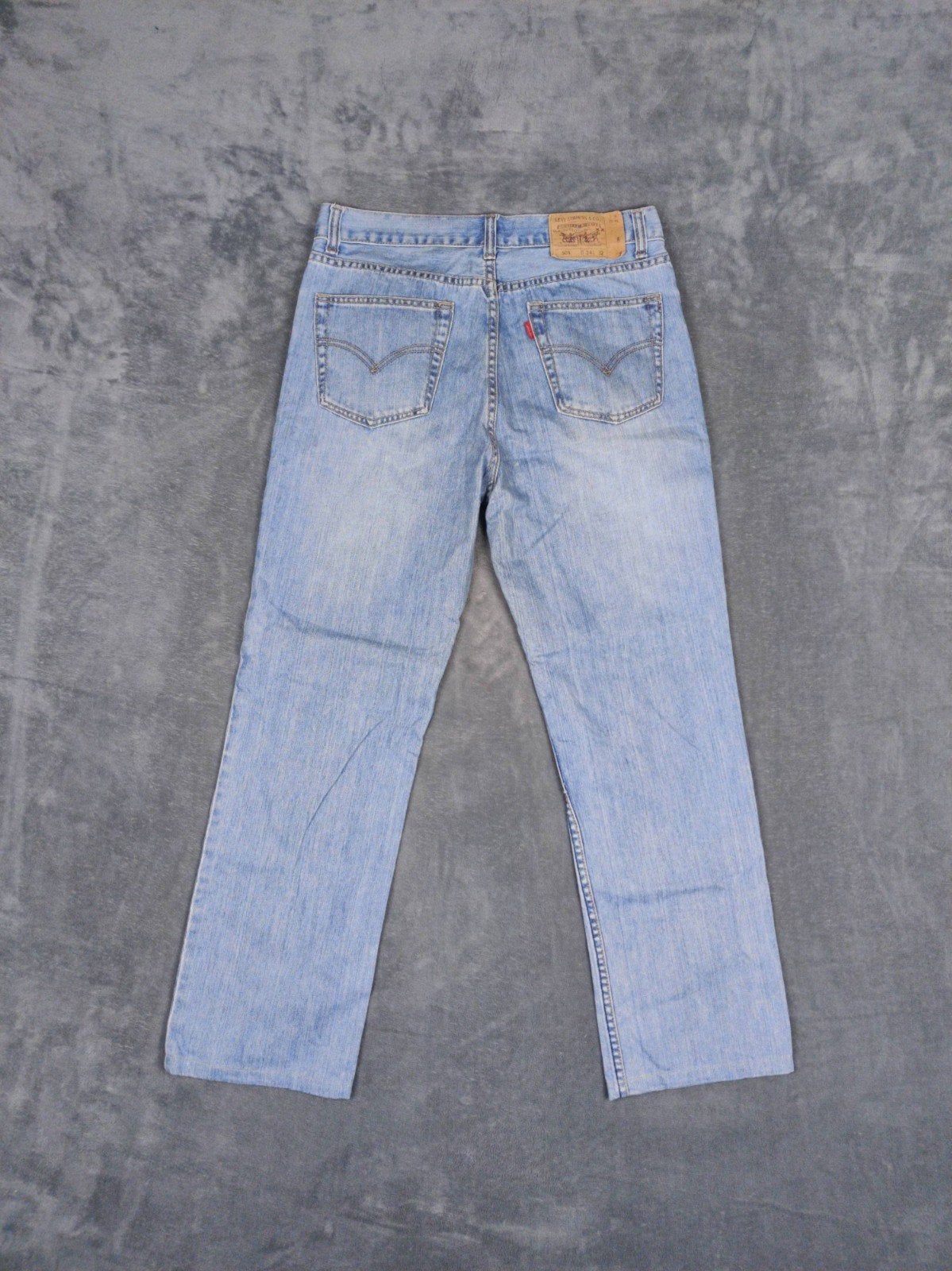 Levis 501 Spijkerbroek W34 L30 Lichtblauw Jeans 

Ingekort n, Kleding | Heren, Levi's, Blauw, ., Ophalen of Verzenden
