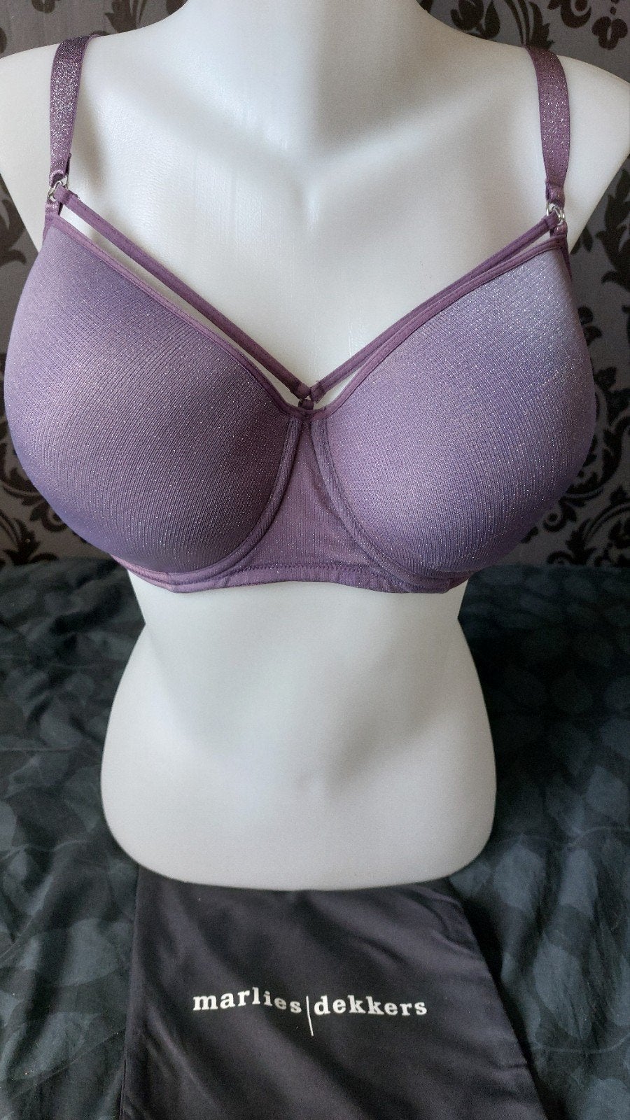 Marlies Dekkers Space Odyssey shimmering purple BH 85F, Marlies Dekkers, Verzenden, Paars, BH