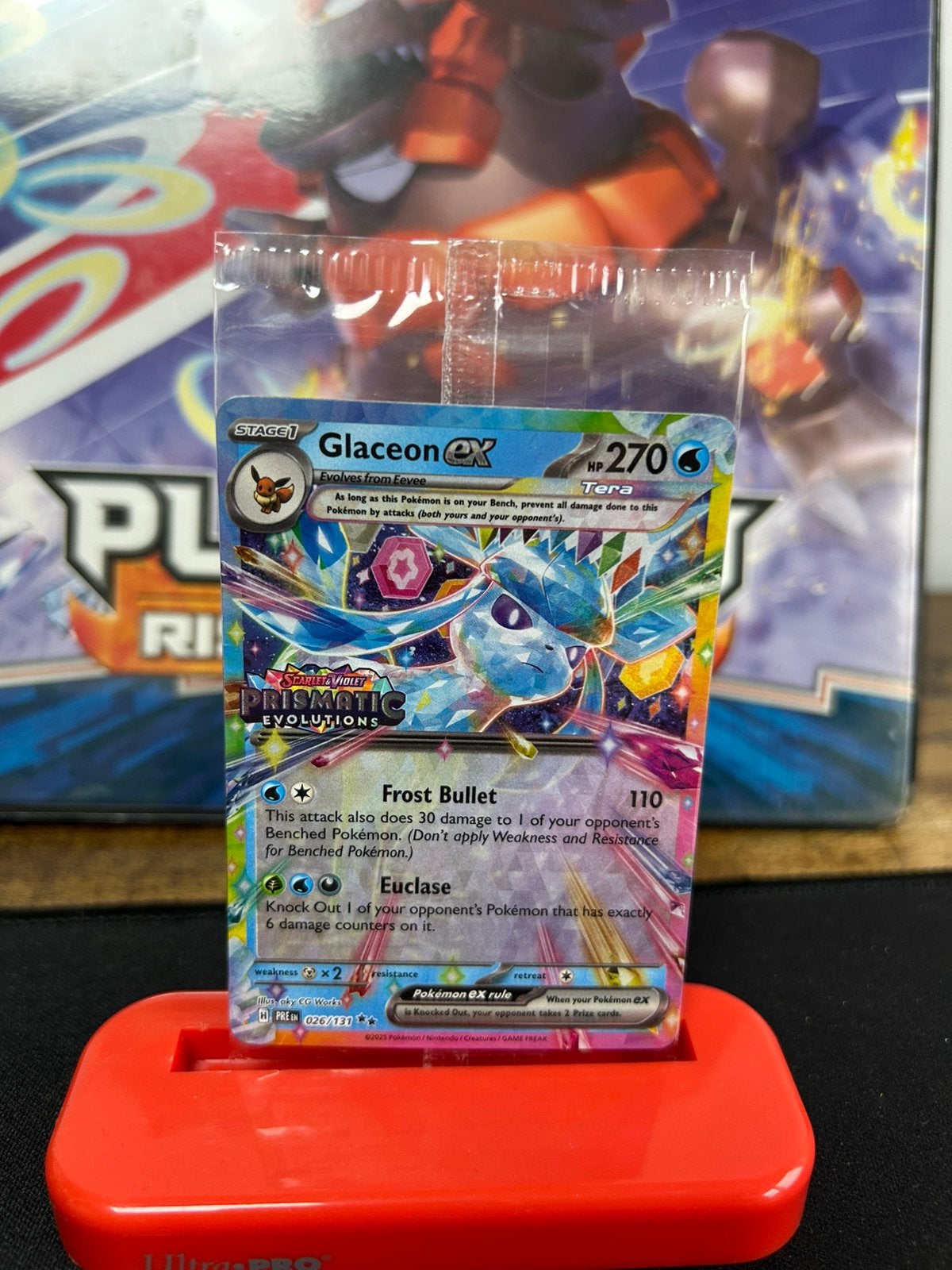 Glaceon ex Seald 026/131, Ophalen of Verzenden, Nieuw, Losse kaart